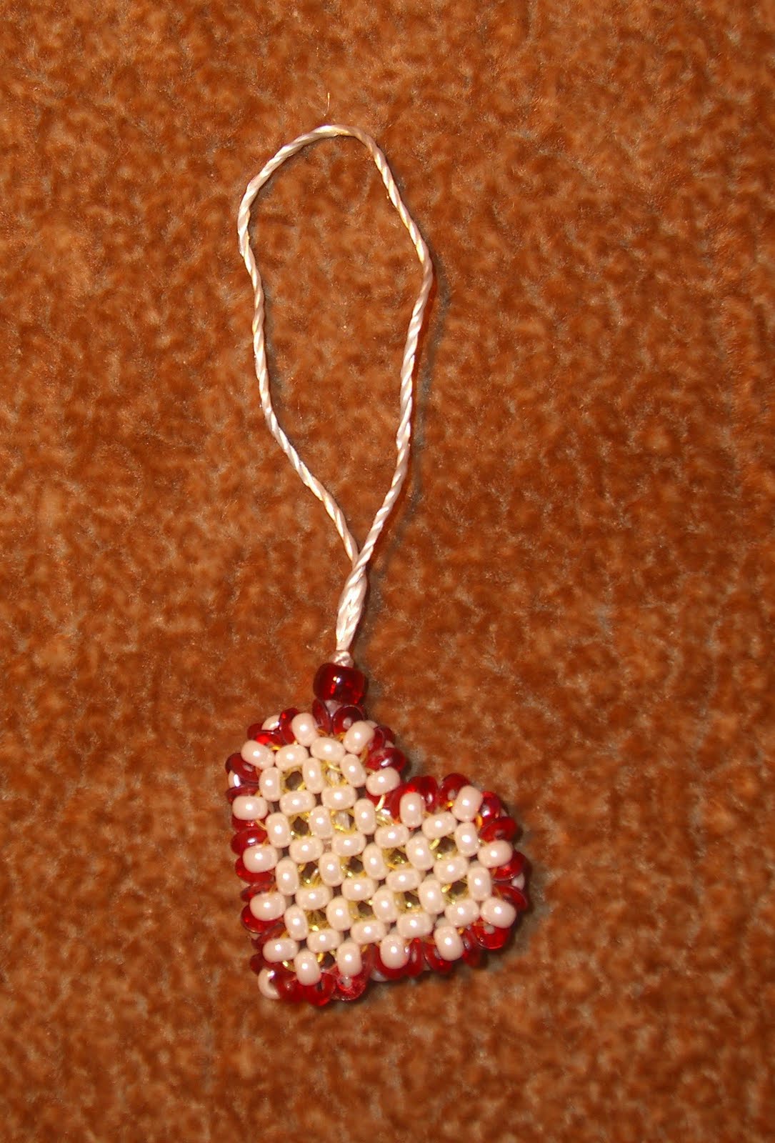 Сердце из бисера